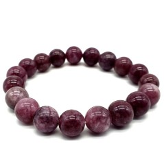 Bracelet en lépidolite naturelle – Pierre de sérénité et d’équilibre | Spiritual-Deity