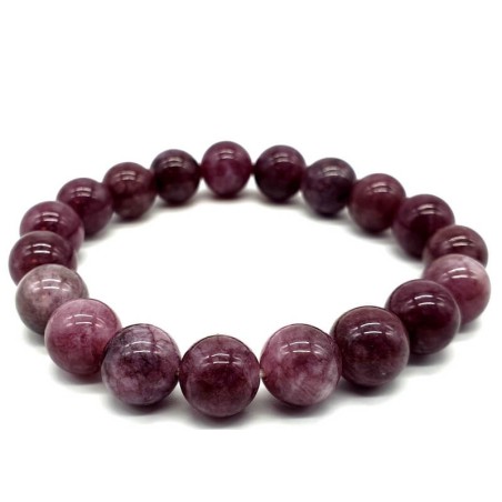 Bracelet en lépidolite – Apaisement & Sérénité