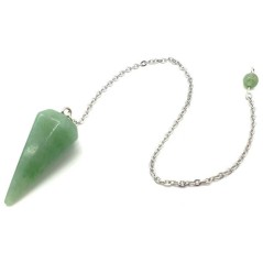 Pendule Aventurine Verte – Pierre de Chance & Harmonie