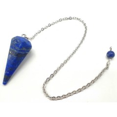 Pendule Lapis-Lazuli – Pierre d’Intuition, Sagesse & Communication