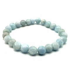 Bracelet en Aigue-Marine – Sérénité, Communication & Douceur