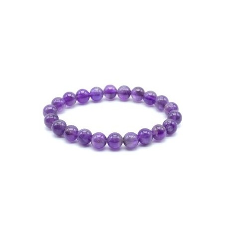 Bracelet en Améthyste – Intuition, Paix & Protection Énergétique