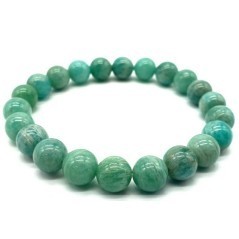 Bracelet en Amazonite – Calme, Expression & Équilibre Émotionnel