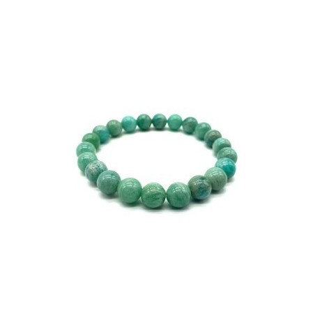 Bracelet en Amazonite – Calme, Expression & Équilibre Émotionnel