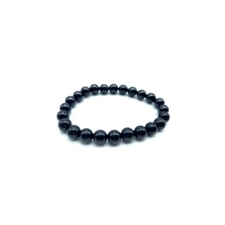 Bracelet en spinelle noire – Protection intense & ancrage énergétique