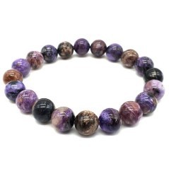 Bracelet en Charoïte – Transformation, Intuition & Protection Spirituelle
