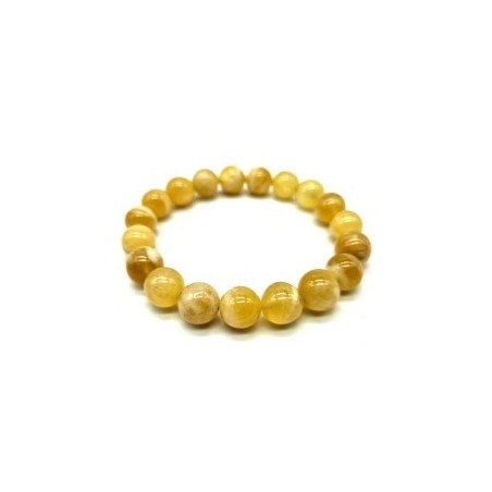Bracelet en Calcite Orange – Vitalité, Joie & Confiance