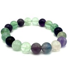 Bracelet Fluorite Naturelle | Pierre de Concentration et Protection | Spiritual-Deity