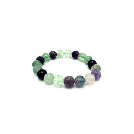Bracelet en Fluorite  – Clarté Mentale, Protection & Harmonie
