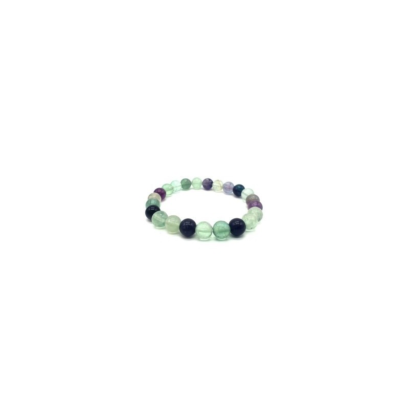 Bracelet Fluorite Naturelle | Pierre de Concentration et Protection | Spiritual-Deity