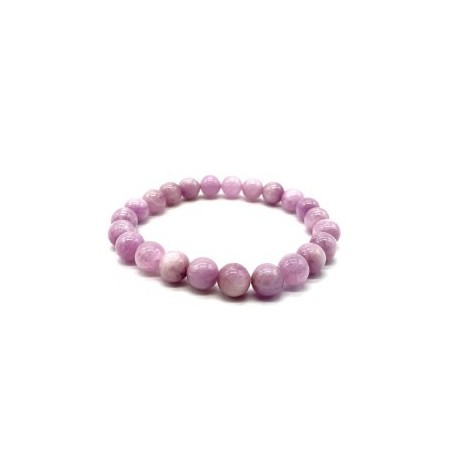 Bracelet en Kunzite Naturelle – Amour, Apaisement & Énergie Douce