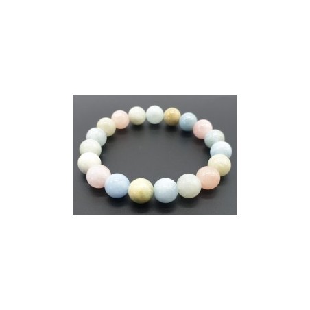 Bracelet en morganite – Douceur & Amour intérieur