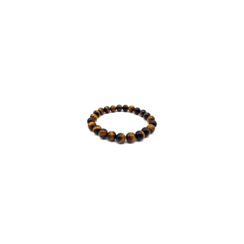 Bracelet en œil de tigre – Force et protection