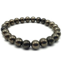 Bracelet en pyrite naturelle – Protection & ancrage énergétique | Spiritual-Deity