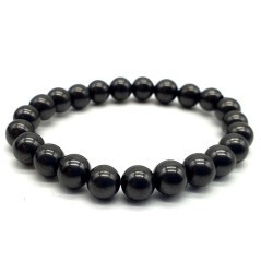 Bracelet en shungite – Pierre de protection contre les énergies négatives et les ondes
