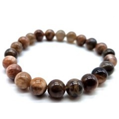 Bracelet en pierre de soleil noire – Protection et force intérieure