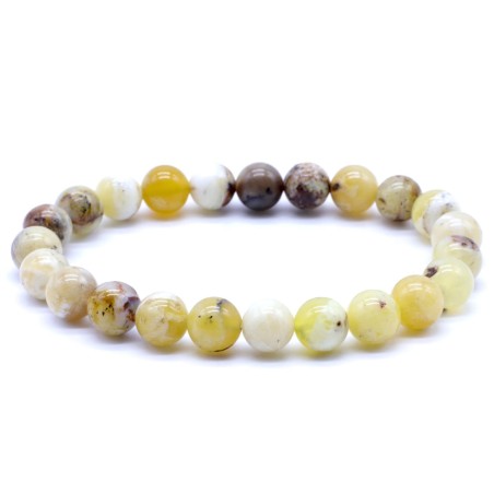 Bracelet en opale jaune – Joie & vitalité intérieure