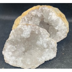 Géode quartz naturelle 370g – Origine Maroc | Spiritual-Deity